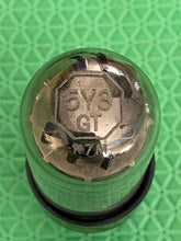 Load image into Gallery viewer, Sylvania 5Y3 5Y3GT Vacuum Tube Rectifier Black Plate