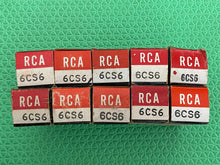 Load image into Gallery viewer, 10 US-Made 6CS6 Vacuum Tubes Valves NOS NIB Lot Of Ten