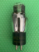 Load image into Gallery viewer, Wizard Number / Type 80 Vacuum Tube Rectifier Black Plates Engraved Base Shoulder ST Shape Hanging Filaments