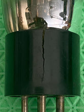 Load image into Gallery viewer, Crosley By Ken-Rad Number Type 80 Vacuum Tube Rectifier Black Plates Engraved Base Shoulder ST Shape Hanging Filaments