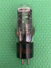 Load image into Gallery viewer, RCA Radiotron Number Type 80 Vacuum Tube Rectifier Black Plates Shoulder ST Shape Hanging Filaments