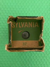 Load image into Gallery viewer, Sylvania Number / Type 37 #37 Vacuum Tube NOS NIB