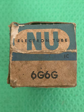 Load image into Gallery viewer, National Union NU 6G6 6G6G Vacuum Tube NOS NIB