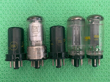Load image into Gallery viewer, All-American Five Octal Vacuum Tube Replacement Set NOS NIB