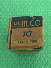 Load image into Gallery viewer, Philco 7C7 Vacuum Tube NOS NIB