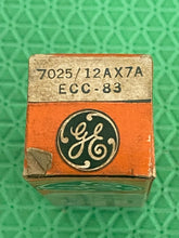 Load image into Gallery viewer, General Electric GE 7025 12AX7 ECC83 Vacuum Tube NOS NIB