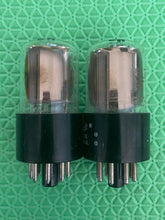 Load image into Gallery viewer, Matched Pair General Electric GE 6SL7 6SL7GT Vacuum Tubes NOS NIB