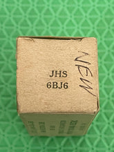 Load image into Gallery viewer, Sylvania 6BJ6 JHS-6BJ6 Vacuum Tube NOS NIB Milspec