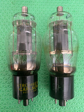Load image into Gallery viewer, Matched Pair Sylvania 6BG6 6BG6G Vacuum Tubes Shoulder ST-Shape NOS-Testing