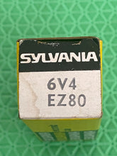 Load image into Gallery viewer, Sylvania 6V4 / EZ80 Vacuum Tube Rectifier NOS NIB