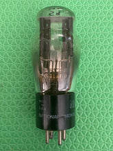 Load image into Gallery viewer, National Union NU Number / Type 80 #80 Vacuum Tube Rectifier Black Plate ST Shoulder Shape