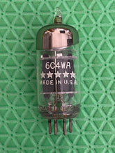 Load image into Gallery viewer, General Electric GE 6C4 6C4WA Five Star Vacuum Tube Milspec Triple Mica NOS NIB