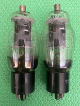 Load image into Gallery viewer, Matched Pair RCA 6BG6 6BG6G Vacuum Tubes Shoulder ST-Shape NOS-Testing
