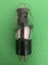 Load image into Gallery viewer, RCA Cunningham Radiotron Number Type 80 Vacuum Tube Rectifier Black Plates Engraved Base Shoulder ST Shape Hanging Filaments