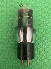 Load image into Gallery viewer, RCA Cunningham Radiotron Number Type 80 Vacuum Tube Rectifier Black Plates Engraved Base Shoulder ST Shape Hanging Filaments