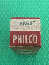 Load image into Gallery viewer, Philco 6K6 6K6GT Vacuum Tube NOS NIB