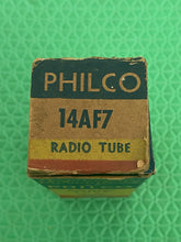 Load image into Gallery viewer, Philco 14AF7 Vacuum Tube NOS NIB