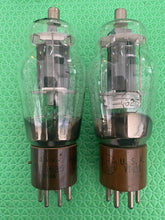 Load image into Gallery viewer, Matched Pair RCA 1625 / VT-136 Vacuum Tubes Milspec NOS-Testing