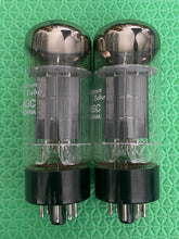 Load image into Gallery viewer, Matched Pair Shuguang 6L6 6L6WGC Black Plate Vacuum Tubes NOS-Testing