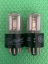 Load image into Gallery viewer, Matched Pair General Electric GE 6SL7 6SL7GT Vacuum Tubes NOS NIB