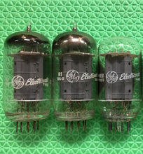 Load image into Gallery viewer, 3 General Electric GE 22JG6 22JG6A Vacuum Tubes NOS NIB Lot Of Three