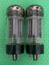 Load image into Gallery viewer, Matched Pair Shuguang 6L6 6L6WGC Black Plate Vacuum Tubes NOS-Testing
