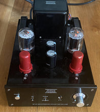 Load image into Gallery viewer, Matched Pair Hytron 6L6 6L6GB Uncle Doug Vacuum Tubes Black Plate