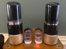 Load image into Gallery viewer, Matched Pair Ken-Rad 6V6 6V6GT 6P6 6P6P Vacuum Tubes Black Glass