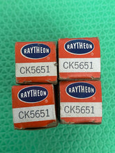 Load image into Gallery viewer, 4 Raytheon CK5651 Vacuum Tubes NOS NIB Lot Of Four