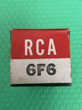 Load image into Gallery viewer, RCA 6F6 Vacuum Tube NOS NIB