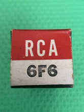 Load image into Gallery viewer, RCA 6F6 Vacuum Tube NOS NIB
