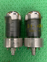 Load image into Gallery viewer, Matched Pair Sylvania 7B7 Vacuum Tubes