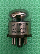Load image into Gallery viewer, Raytheon 717A VT-269 JAN-CRP-717A Vacuum Tube