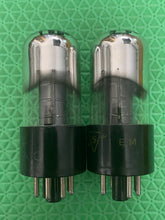 Load image into Gallery viewer, Matched Pair Sylvania 6K6 6K6GT Vacuum Tubes Silver Tops NOS-Testing