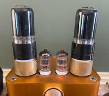 Load image into Gallery viewer, Matched Pair Ken-Rad 6V6 6V6GT 6P6 6P6P Vacuum Tubes Black Glass