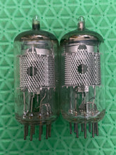 Load image into Gallery viewer, Matched Pair Amperex 6267 / EF86 Mesh Plate Vacuum Tubes