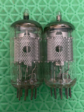 Load image into Gallery viewer, Matched Pair Amperex 6267 / EF86 Mesh Plate Vacuum Tubes