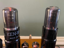 Load image into Gallery viewer, Matched Pair Ken-Rad 6K6 6K6GT Vacuum Tubes Black Glass