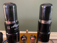 Load image into Gallery viewer, Matched Pair General Electric GE 6K6 6K6GT Vacuum Tubes Black Glass