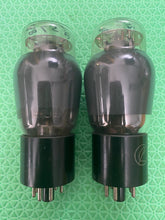 Load image into Gallery viewer, Matched Pair RCA 6F6 6F6G Vacuum Tubes ST Shoulder Shape