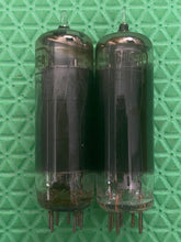 Load image into Gallery viewer, Matched Pair Tung-Sol 6AQ5 Vacuum Tubes Black Glass NOS-Testing