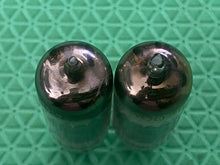 Load image into Gallery viewer, Matched Pair General Electric GE 6005 6AQ5 Black Plate Vacuum Tubes