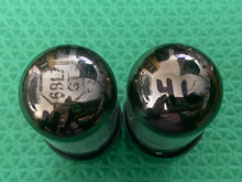 Load image into Gallery viewer, Matched Pair General Electric GE 25L6 25L6GT Vacuum Tubes Valves