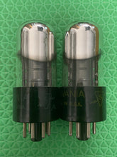 Load image into Gallery viewer, Matched Pair Sylvania 6K6 6K6GT Vacuum Tubes Silver Tops NOS-Testing