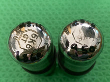 Load image into Gallery viewer, Matched Pair Sylvania 6K6 6K6GT Vacuum Tubes Silver Tops NOS-Testing