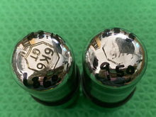Load image into Gallery viewer, Matched Pair Sylvania 6K6 6K6GT Vacuum Tubes Silver Tops NOS-Testing