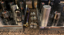 Load image into Gallery viewer, Matched Pair General Electric GE 6SN7 6SN7GTB Vacuum Tubes Copper Support Rods