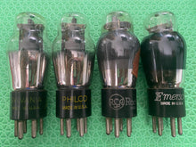 Load image into Gallery viewer, 4 US-Made Number / Type 41 #41 Vacuum Tubes Lot Of Four