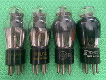 Load image into Gallery viewer, 4 US-Made Number / Type 41 #41 Vacuum Tubes Lot Of Four