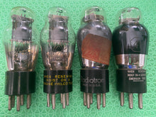 Load image into Gallery viewer, 4 US-Made Number / Type 41 #41 Vacuum Tubes Lot Of Four